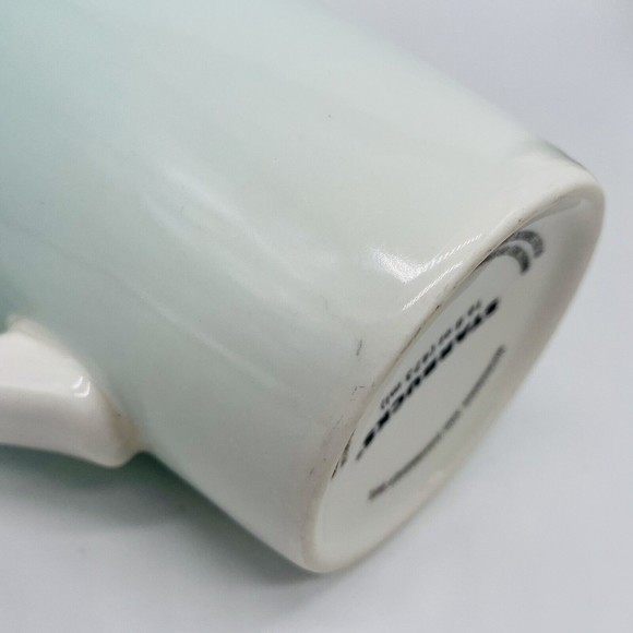Starbucks Christmas Tree Holiday Tall Coffee Mug Tea Cup Aqua Ombre 2019 - Picture 5 of 5